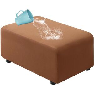 Waterproof Ottoman Cover (X Large, Camel)